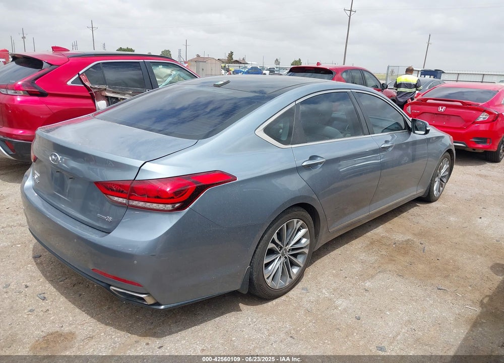 2016 HYUNDAI GENESIS VIN: KMHGN4JE2GU127980