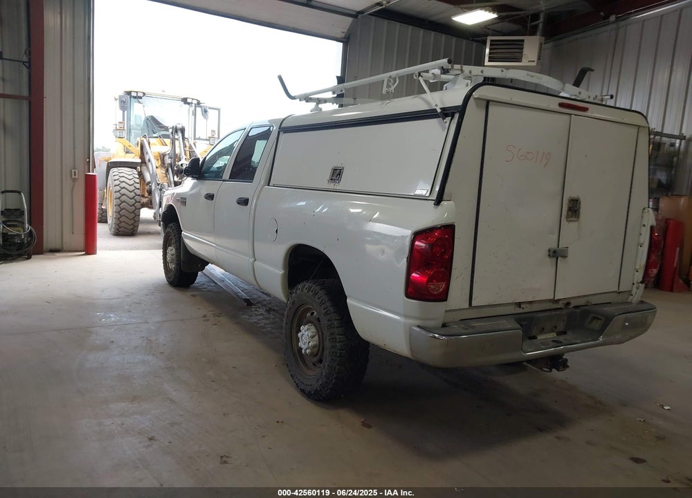 2007 DODGE RAM 2500 VIN: 1D7KS28D17J589608