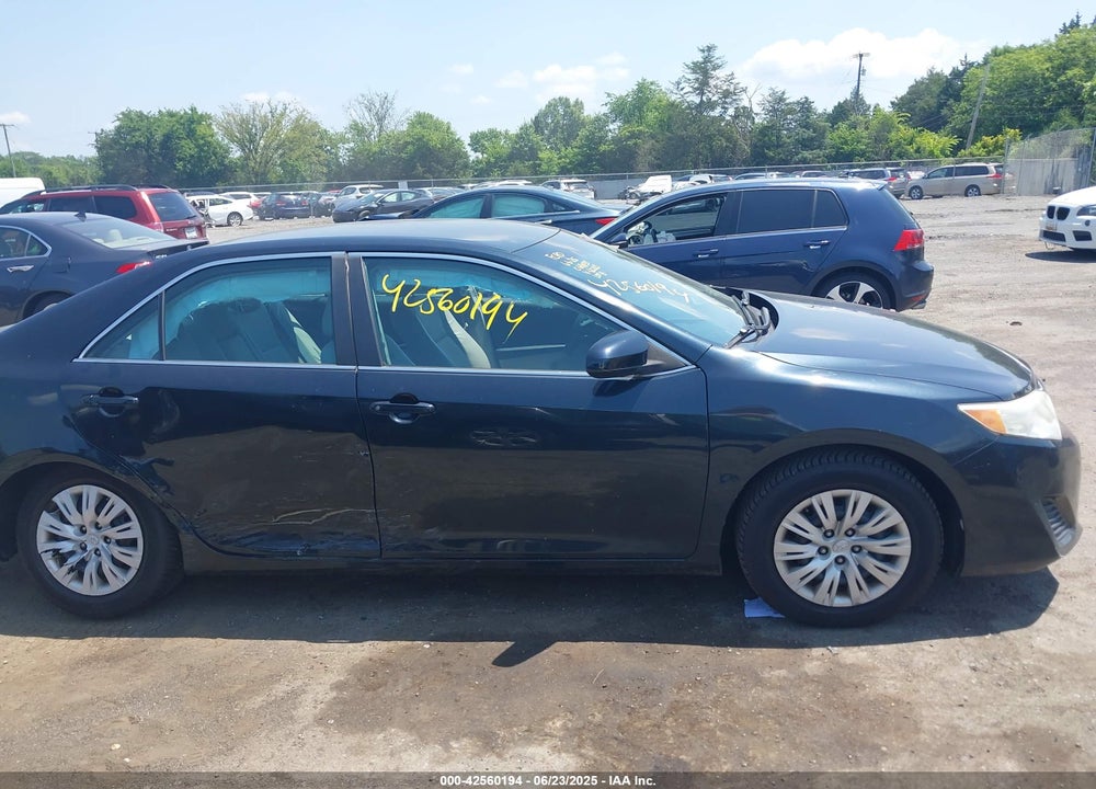 2012 TOYOTA CAMRY VIN: 4T1BF1FK0CU622113