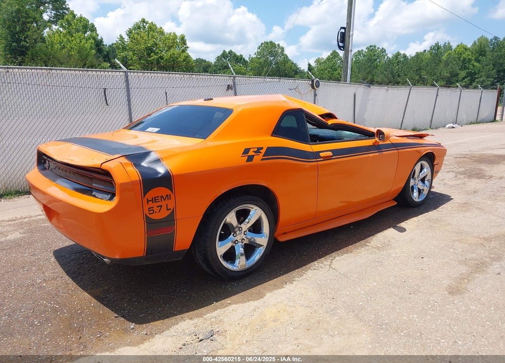 2012 DODGE CHALLENGER VIN: 2C3CDYBT9CH153598