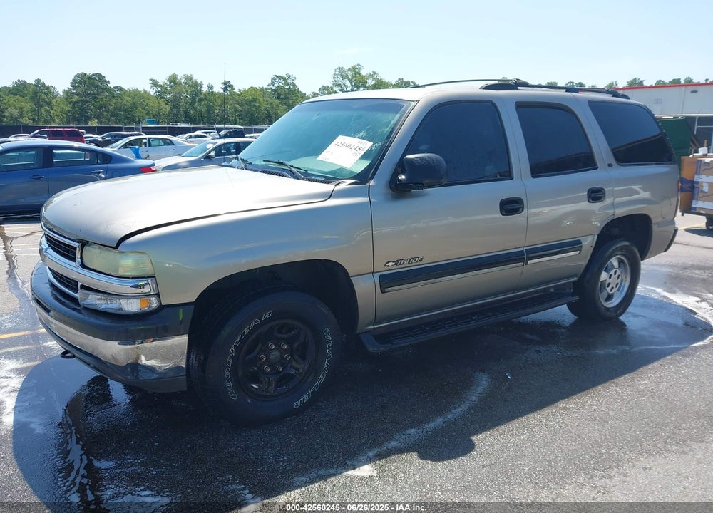 2002 CHEVROLET TAHOE LS VIN: 1GNEK13Z42J275679