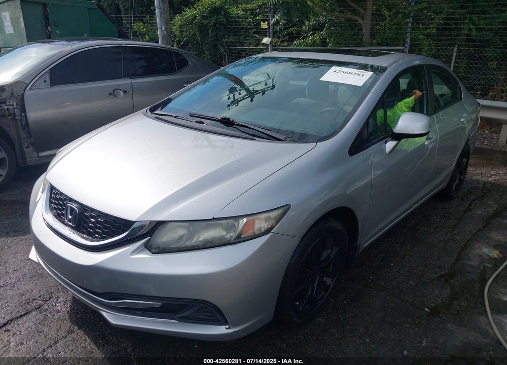 2013 HONDA CIVIC VIN: 19XFB2F8XDE053511