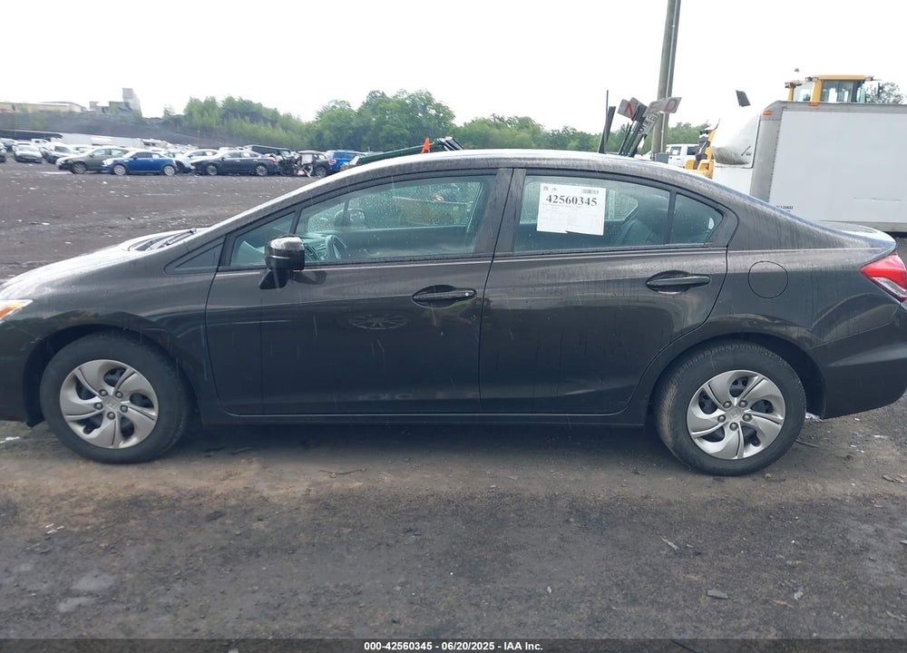 2014 HONDA CIVIC LX VIN: 2HGFB2F54EH523934