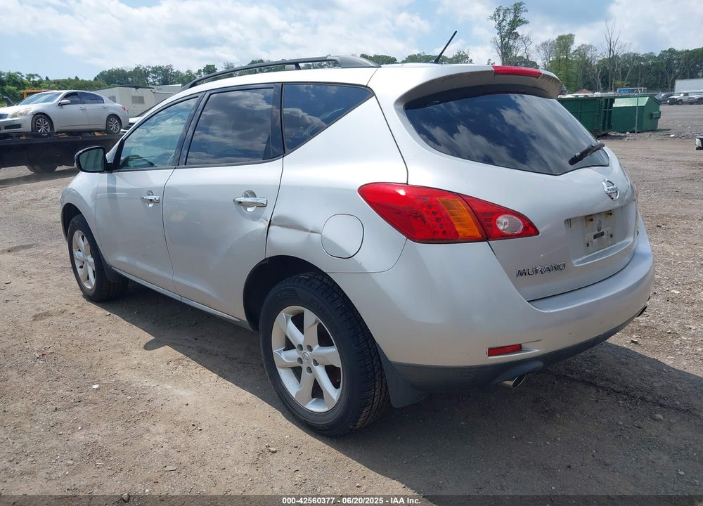 2009 NISSAN MURANO S VIN: JN8AZ18W69W127794
