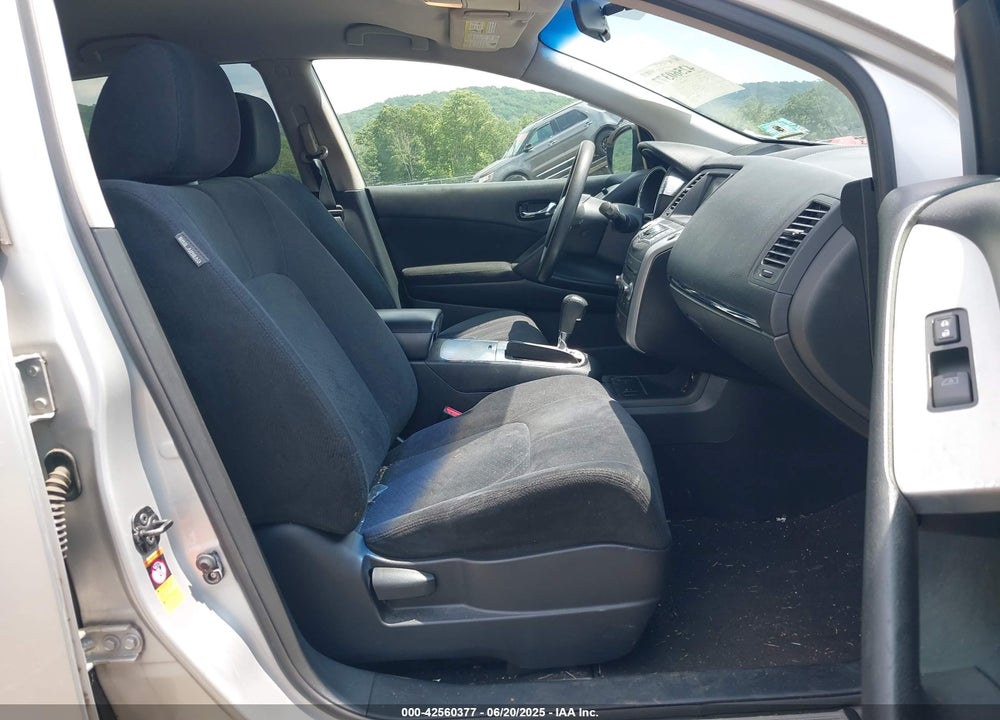 2009 NISSAN MURANO S VIN: JN8AZ18W69W127794