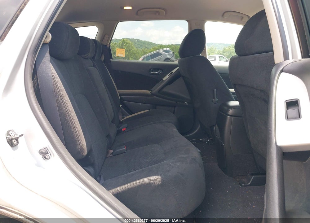 2009 NISSAN MURANO S VIN: JN8AZ18W69W127794