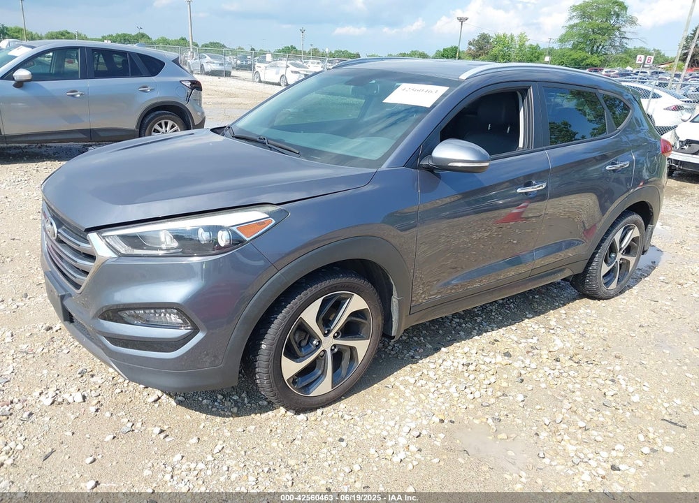 2016 HYUNDAI TUCSON LIMITED VIN: KM8J33A27GU111804