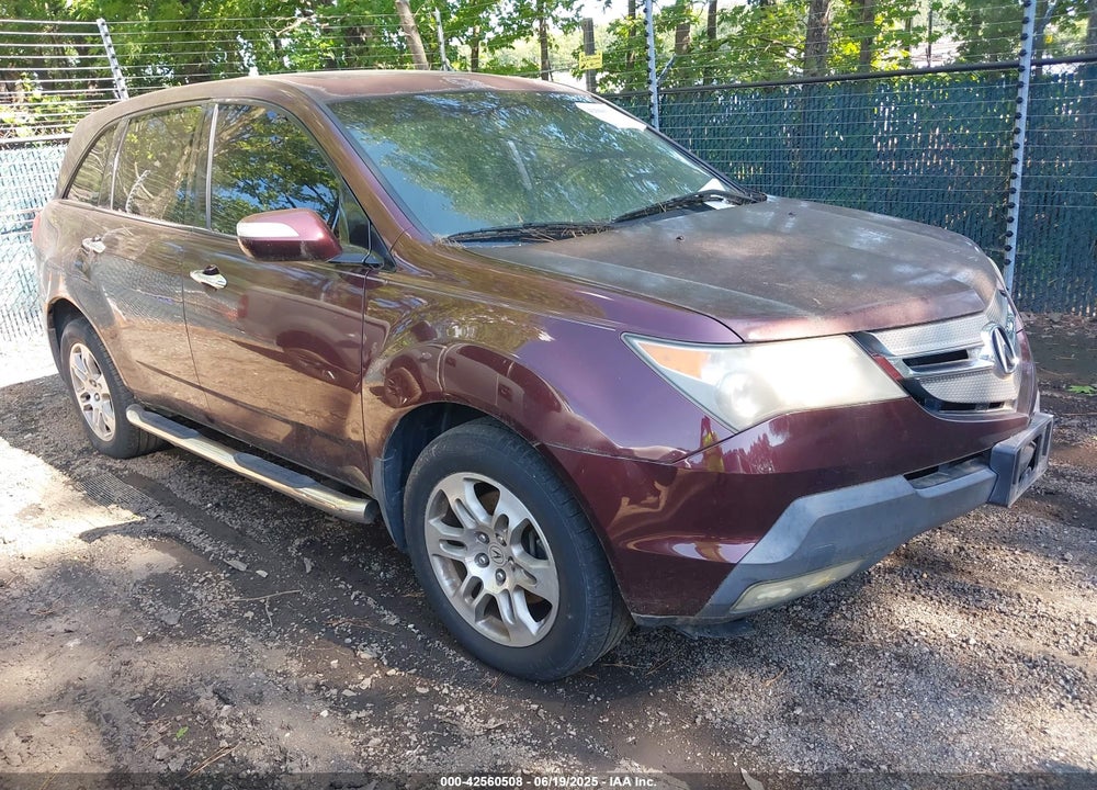 2008 ACURA MDX VIN: 2HNYD28248H528845