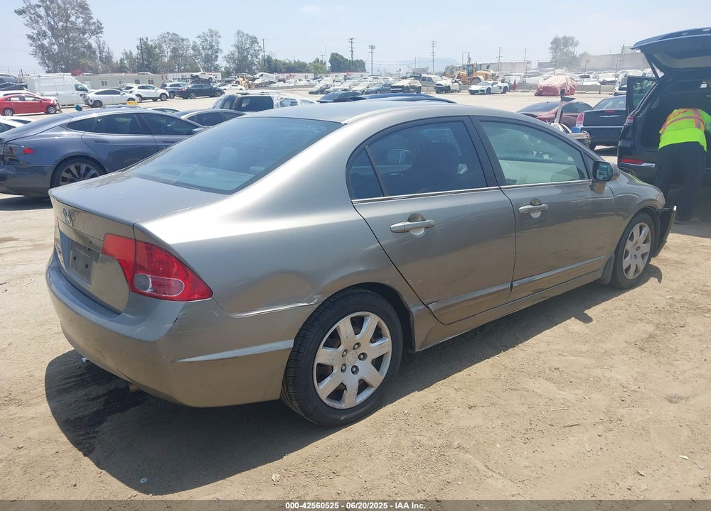 2006 HONDA CIVIC VIN: 1HGFA16536L102529