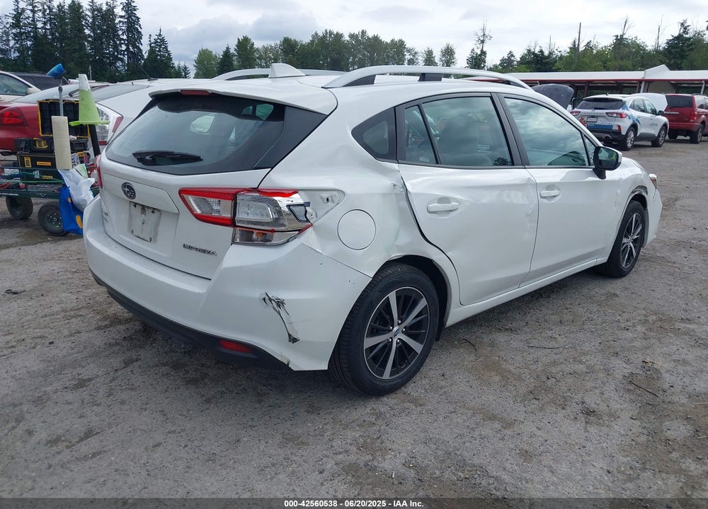 2019 SUBARU IMPREZA 2.0I PREMIUM VIN: 4S3GTAD68K3707777