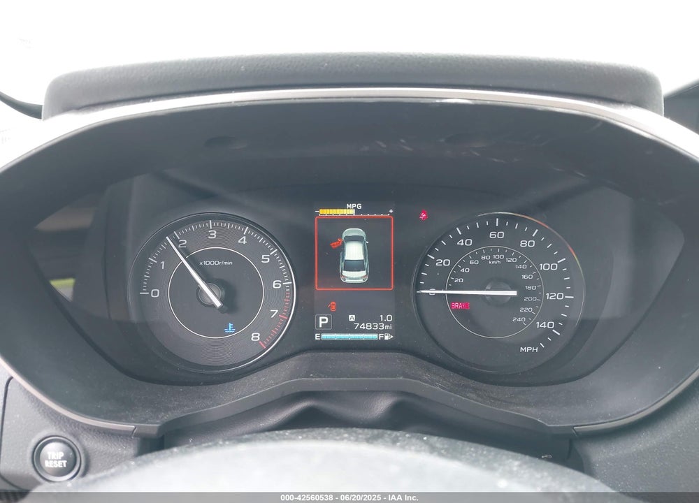 2019 SUBARU IMPREZA 2.0I PREMIUM VIN: 4S3GTAD68K3707777