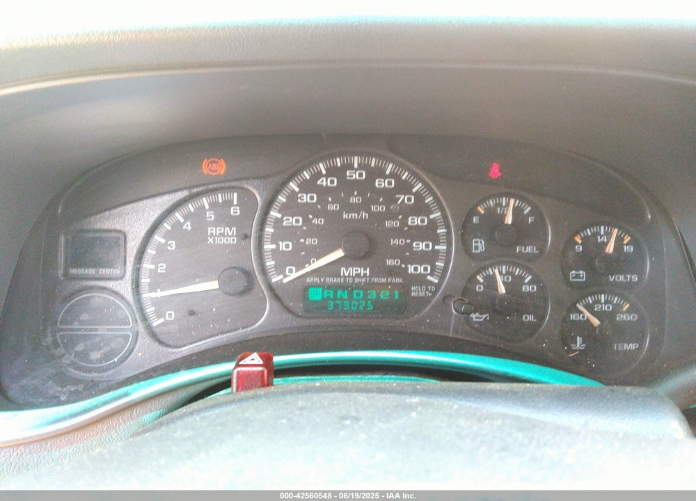 2002 CHEVROLET AVALANCHE 1500 VIN: 3GNEC13T82G302926