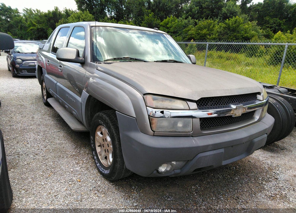 2002 CHEVROLET AVALANCHE 1500 VIN: 3GNEC13T82G302926