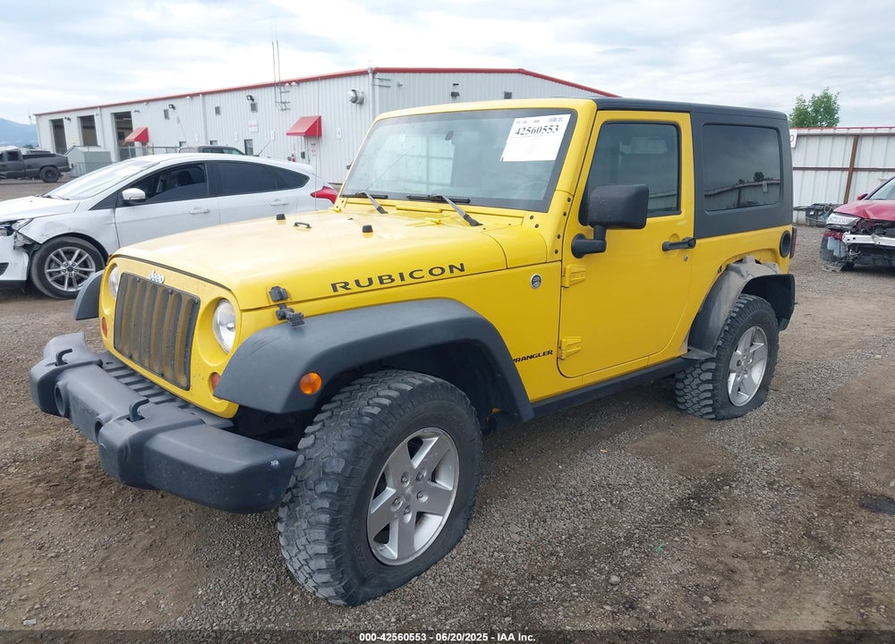 2008 JEEP WRANGLER RUBICON VIN: 1J8GA64138L555223