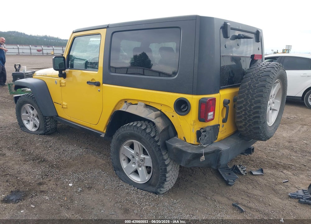 2008 JEEP WRANGLER RUBICON VIN: 1J8GA64138L555223