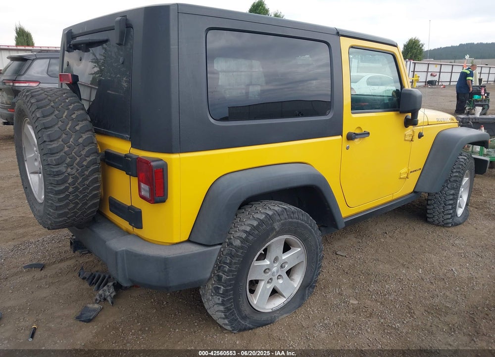 2008 JEEP WRANGLER RUBICON VIN: 1J8GA64138L555223