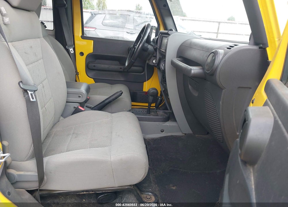 2008 JEEP WRANGLER RUBICON VIN: 1J8GA64138L555223