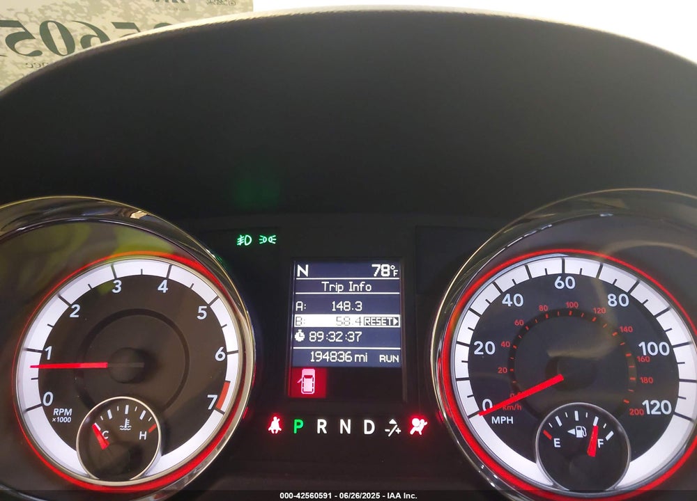 2017 DODGE GRAND CARAVAN VIN: 2C4RDGEG0HR632864