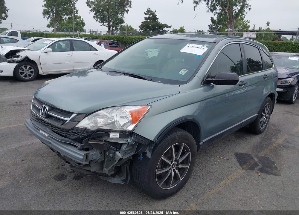 2010 HONDA CR-V LX VIN: JHLRE3H39AC010716