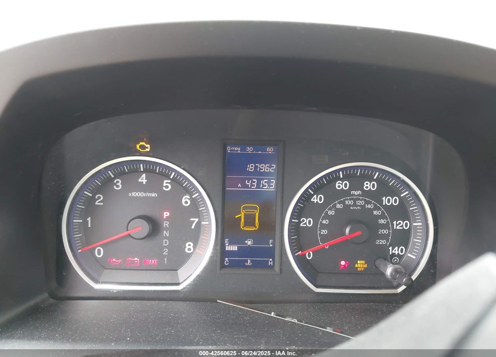 2010 HONDA CR-V LX VIN: JHLRE3H39AC010716