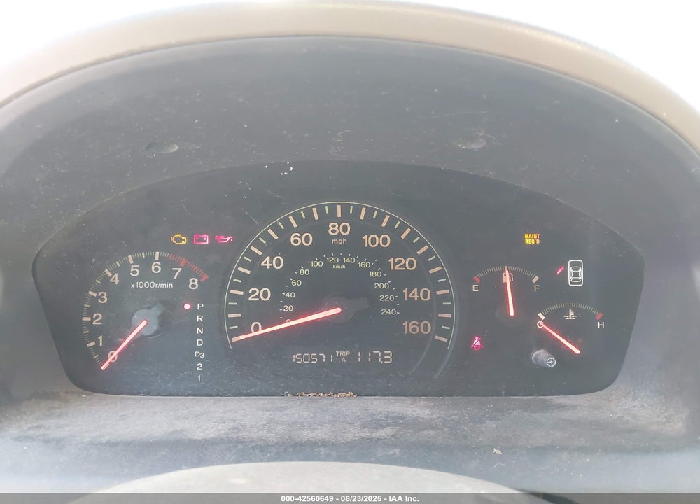 2003 HONDA ACCORD 2.4 LX VIN: 3HGCM56323G709532