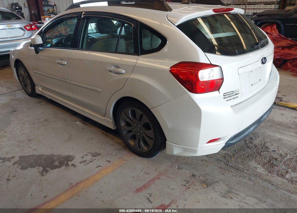 2012 SUBARU IMPREZA 2.0I SPORT LIMITED VIN: JF1GPAU68CH208413