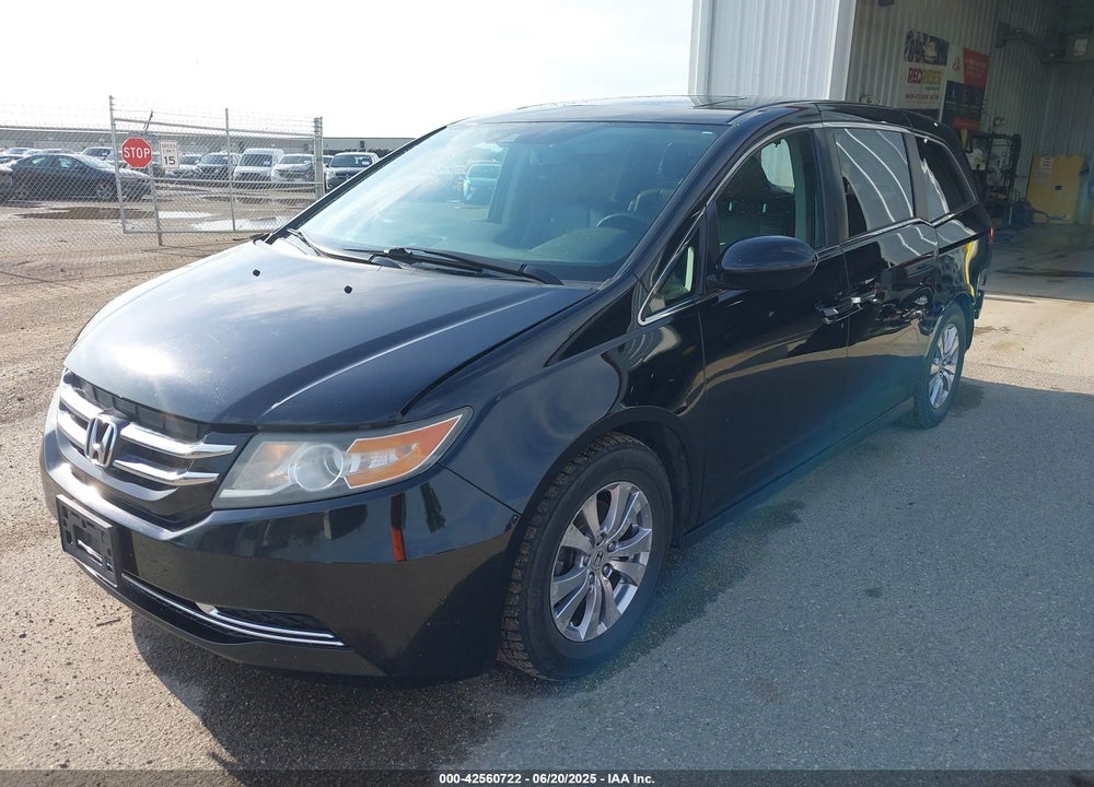 2014 HONDA ODYSSEY EX-L VIN: 5FNRL5H67EB066669