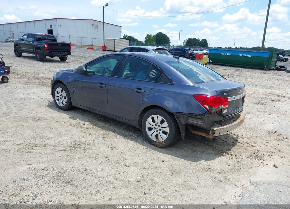 2013 CHEVROLET CRUZE LS MANUAL VIN: 1G1PB5SH2D7176823