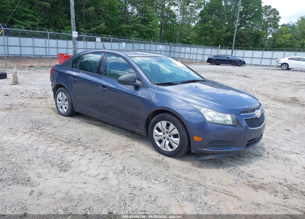 2013 CHEVROLET CRUZE LS MANUAL VIN: 1G1PB5SH2D7176823