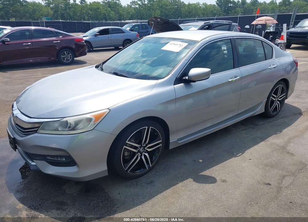 2016 HONDA ACCORD SPORT VIN: 1HGCR2F52GA176023