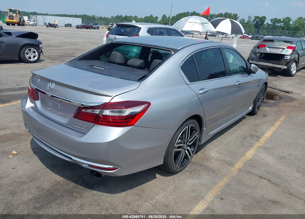 2016 HONDA ACCORD SPORT VIN: 1HGCR2F52GA176023