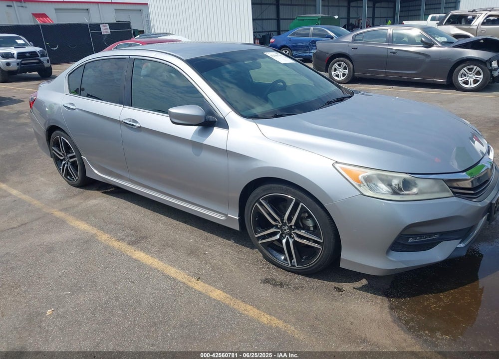 2016 HONDA ACCORD SPORT VIN: 1HGCR2F52GA176023