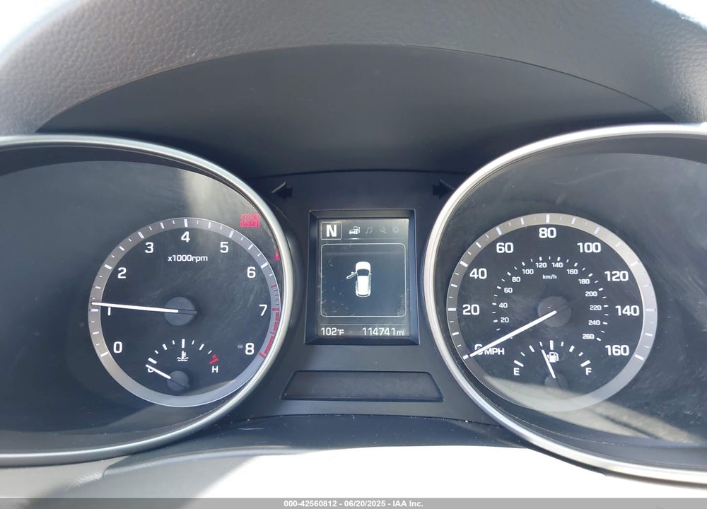 2017 HYUNDAI SANTA FE SE VIN: KM8SM4HF1HU219613