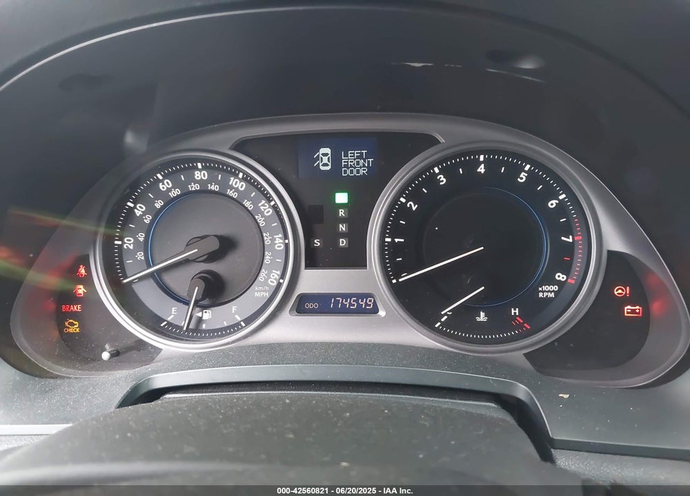 2010 LEXUS IS 350 VIN: JTHBE5C22A5024095