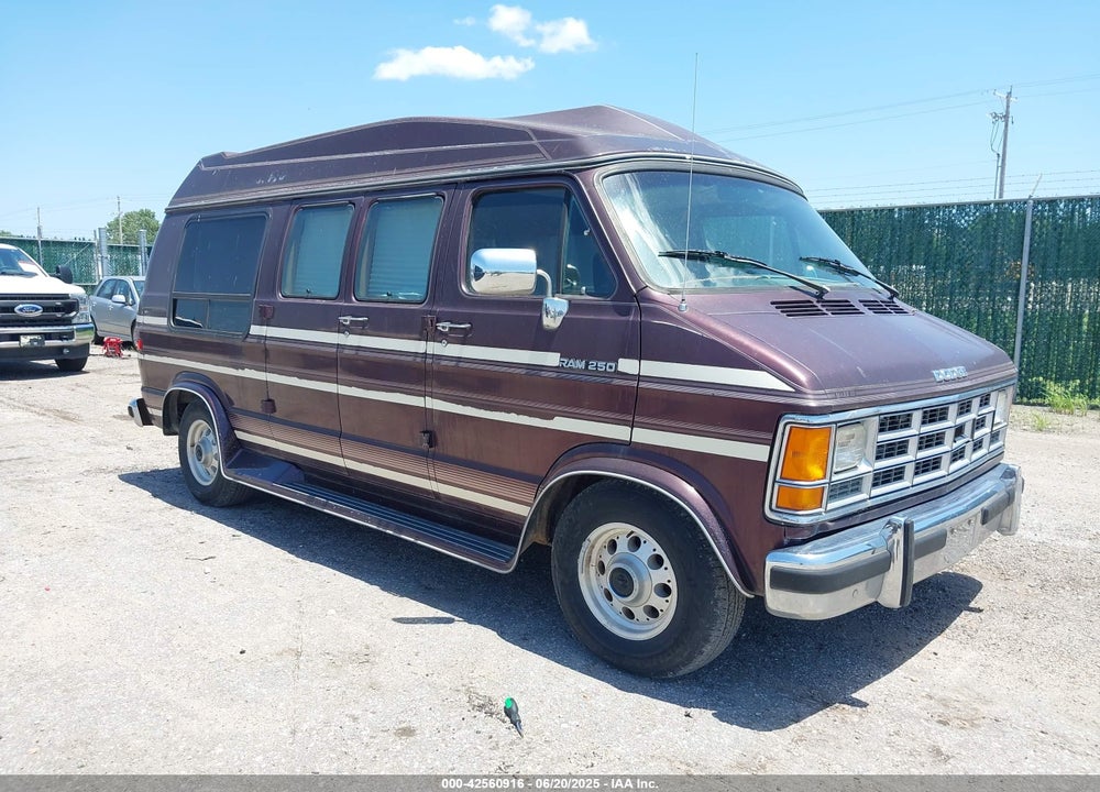 1993 DODGE RAM VAN B250 VIN: 2B6HB21Y3PK528867