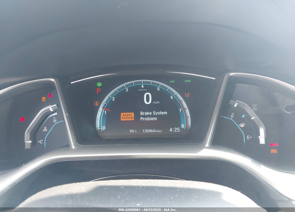 2016 HONDA CIVIC VIN: 19XFC1F90GE031733