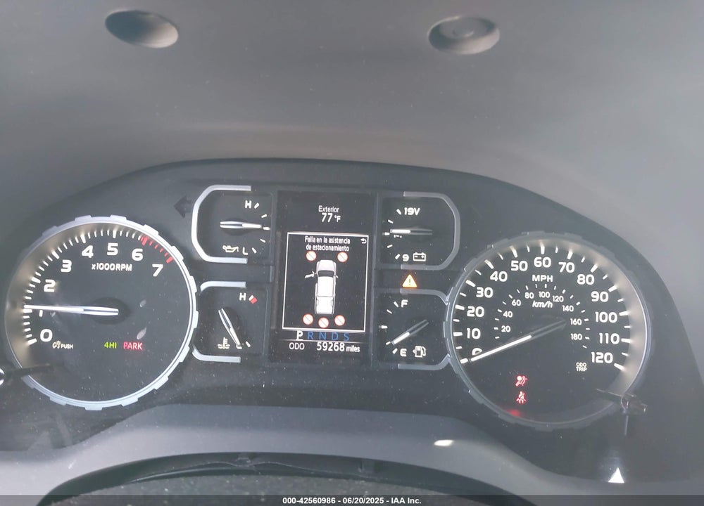 2019 TOYOTA TUNDRA SR5 5.7L V8 VIN: 5TFDY5F16KX802781