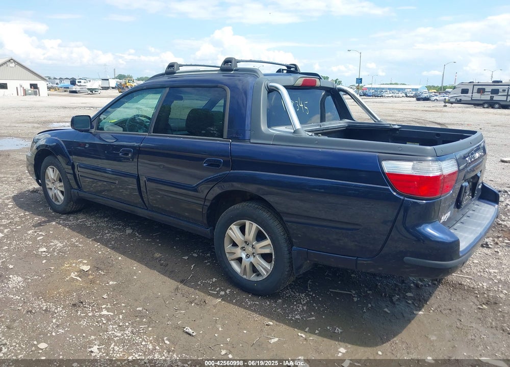 2005 SUBARU BAJA TURBO VIN: 4S4BT63C455108345