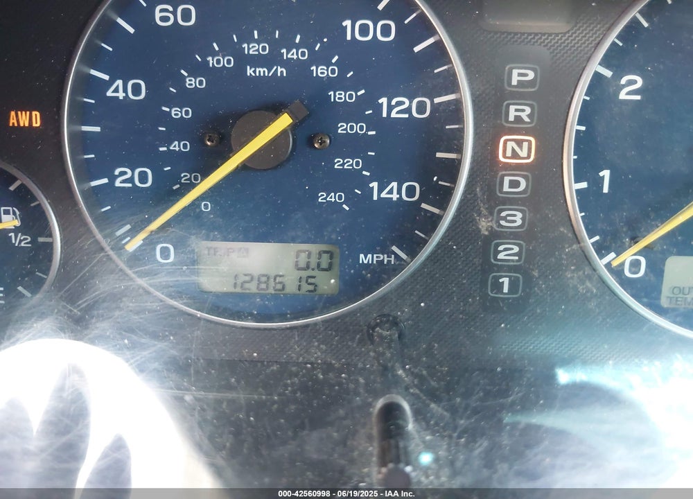 2005 SUBARU BAJA TURBO VIN: 4S4BT63C455108345