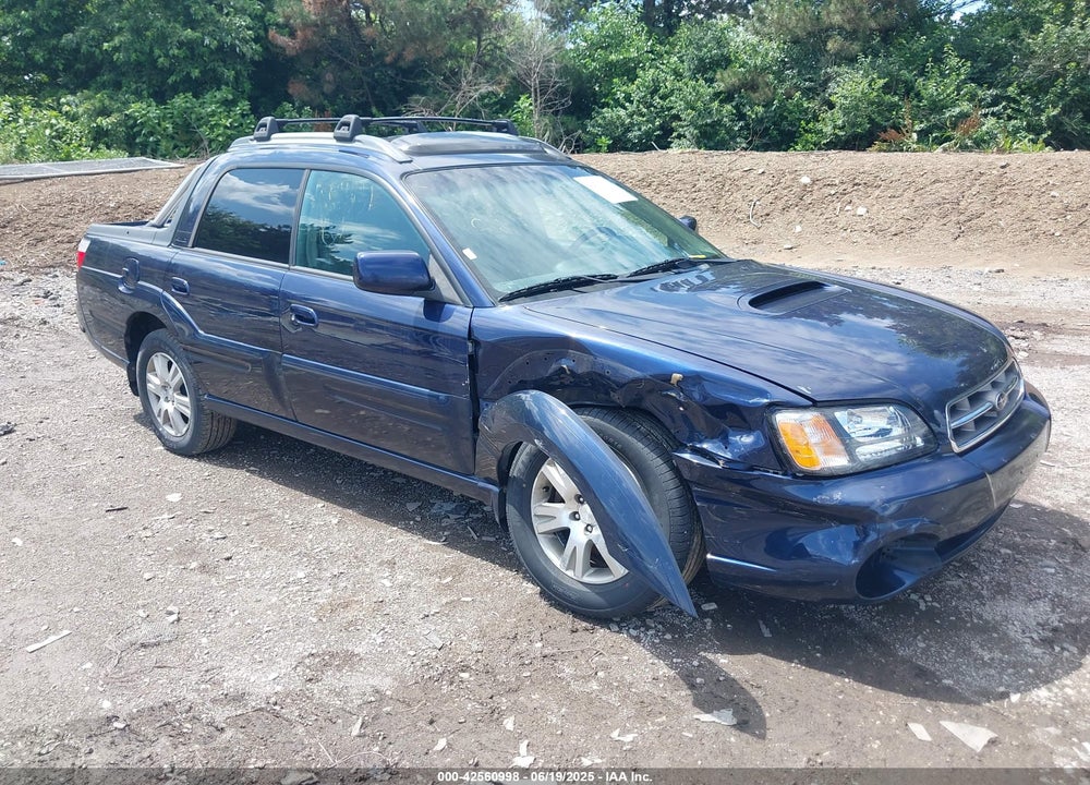 2005 SUBARU BAJA TURBO VIN: 4S4BT63C455108345