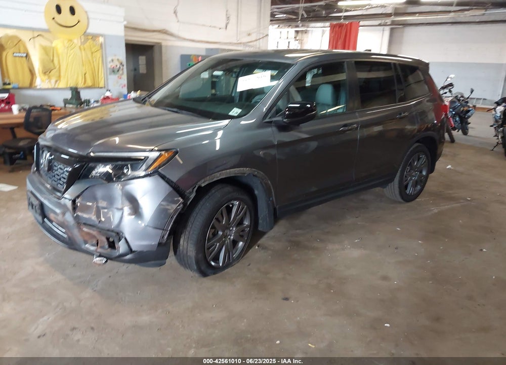 2021 HONDA PASSPORT VIN: 5FNYF8H56MB012533