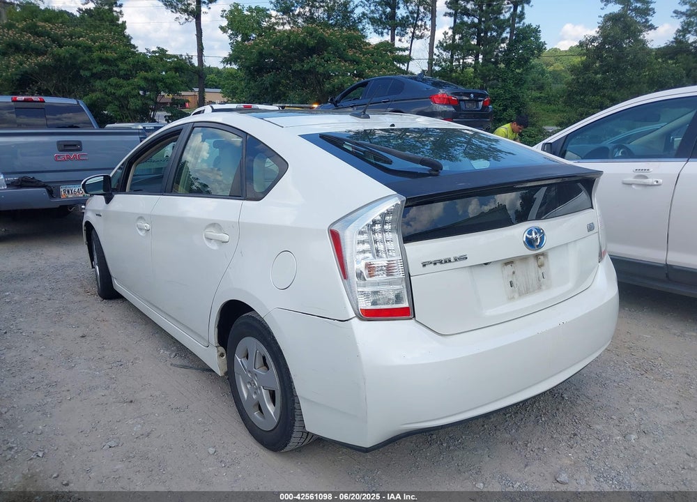 2010 TOYOTA PRIUS III VIN: JTDKN3DU1A0050271