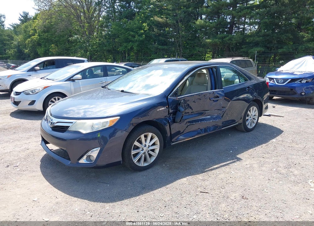 2014 TOYOTA CAMRY HYBRID XLE VIN: 4T1BD1FK0EU128682