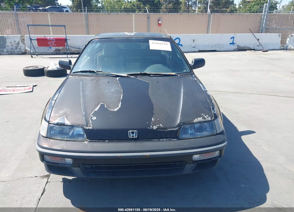 1990 HONDA CIVIC CRX DX VIN: JHMED8455LS021643