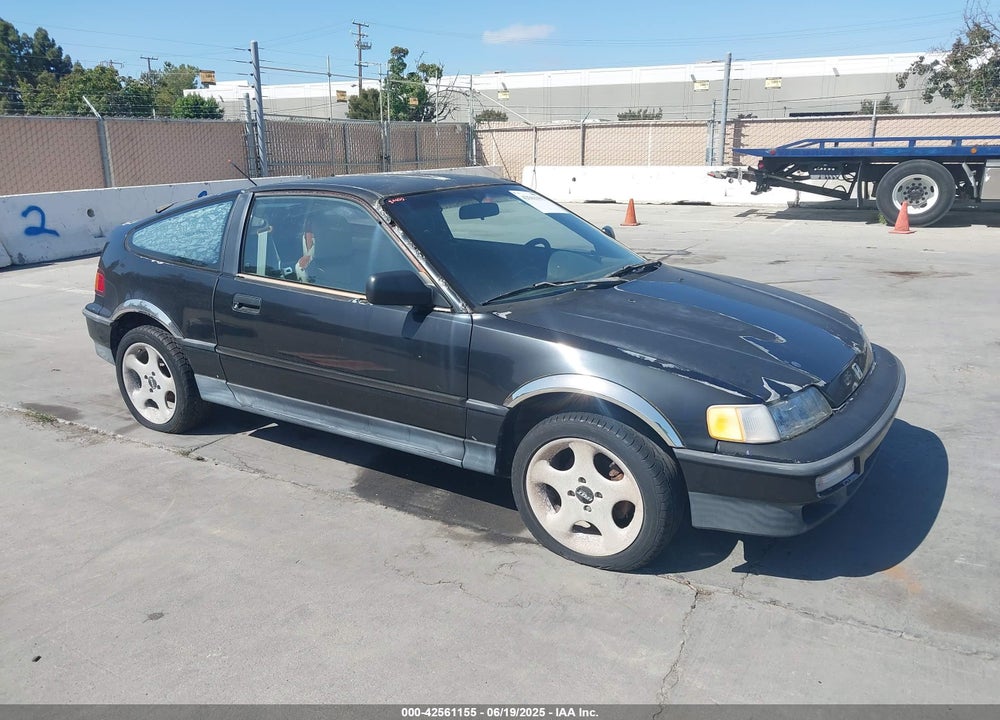 1990 HONDA CIVIC CRX DX VIN: JHMED8455LS021643