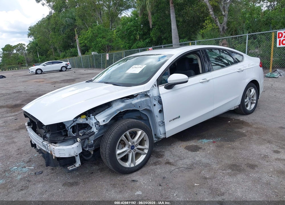 2018 FORD FUSION HYBRID VIN: 3FA6P0LUXJR233900