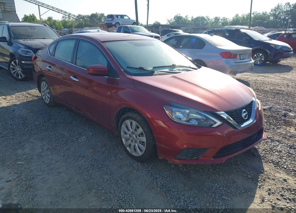 2016 NISSAN SENTRA SV VIN: 3N1AB7AP8GY240161