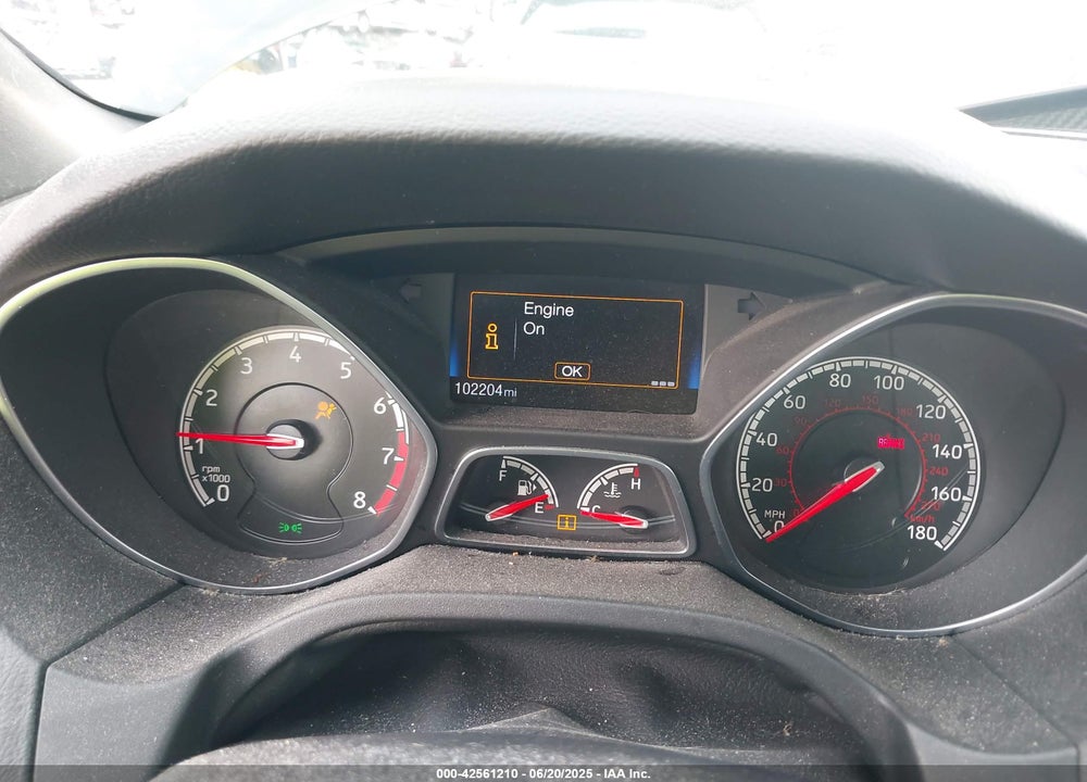 2017 FORD FOCUS ST VIN: 1FADP3L92HL234049