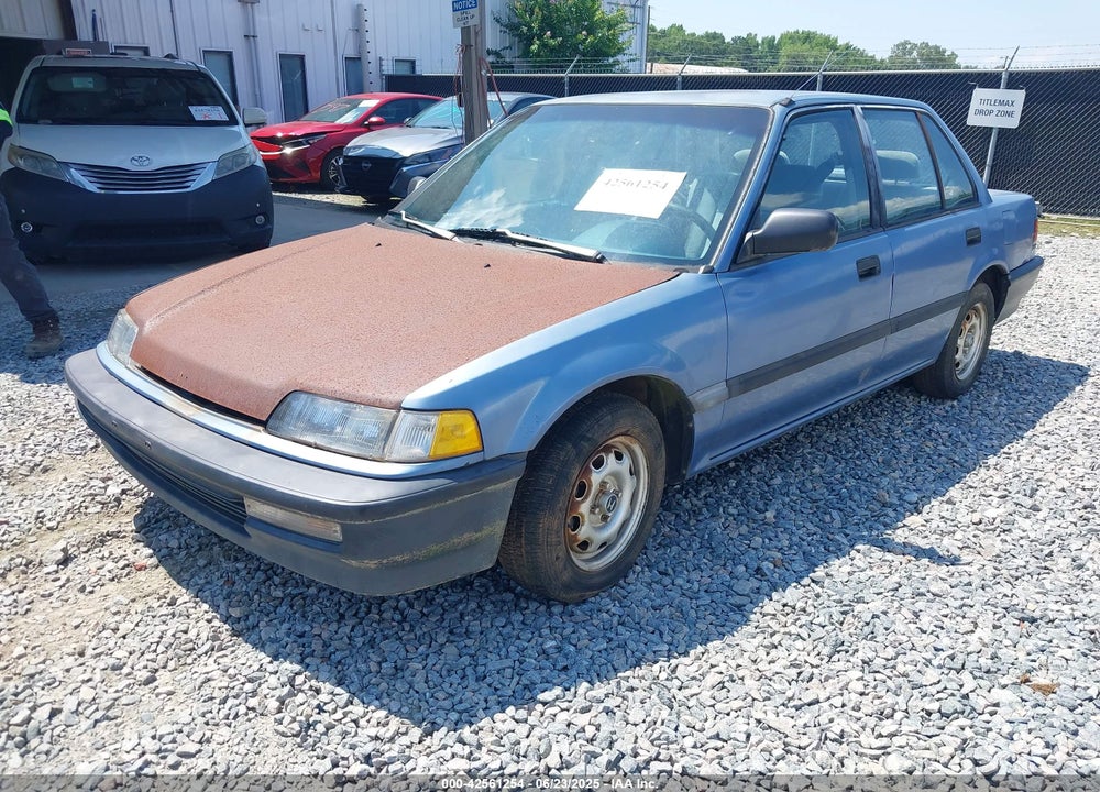 1991 HONDA CIVIC DX VIN: 1HGED3643ML072631