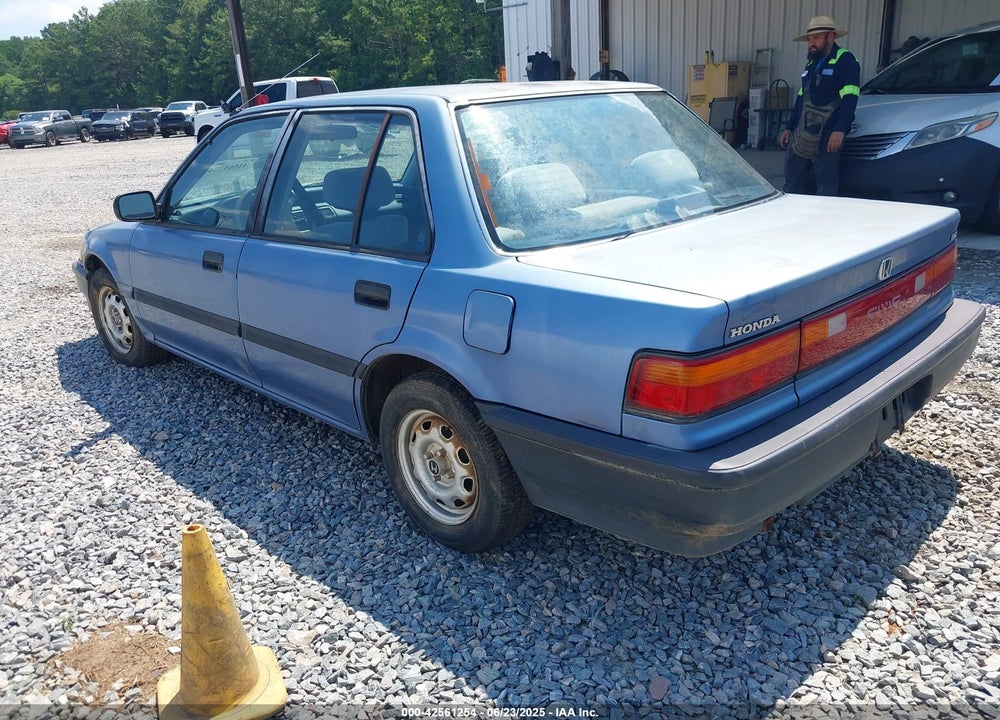 1991 HONDA CIVIC DX VIN: 1HGED3643ML072631